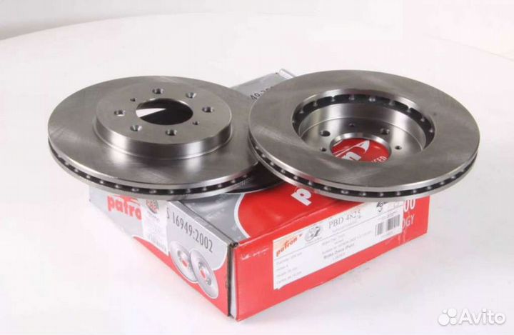 Диск тормозной перед hyundai solaris, KIA RIO