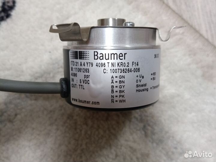 Инкодер инкрементальный Baumer