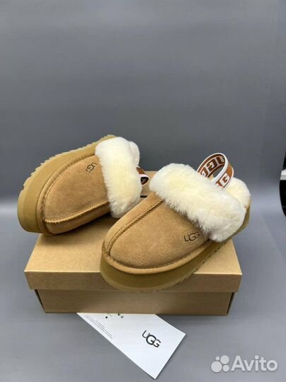 Тапочки На Платформе UGG Funkette Размеры 36-40