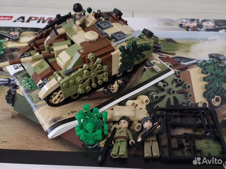 Конструктор sluban танк