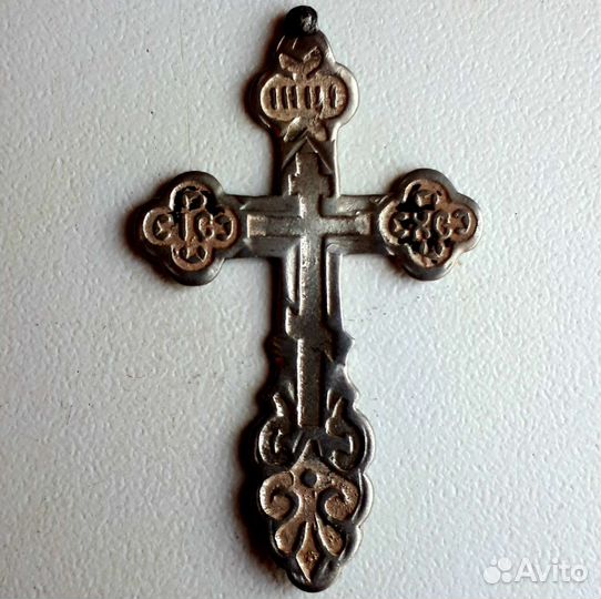 Крестик серебро 84 проба