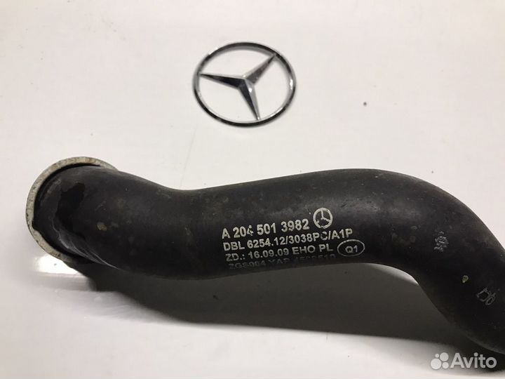 Патрубок охлаждения Мерседес w212 w204 M276