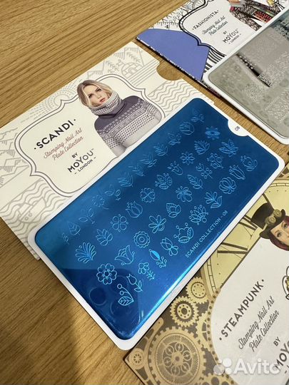 Плитки для стемпинга, маникюр