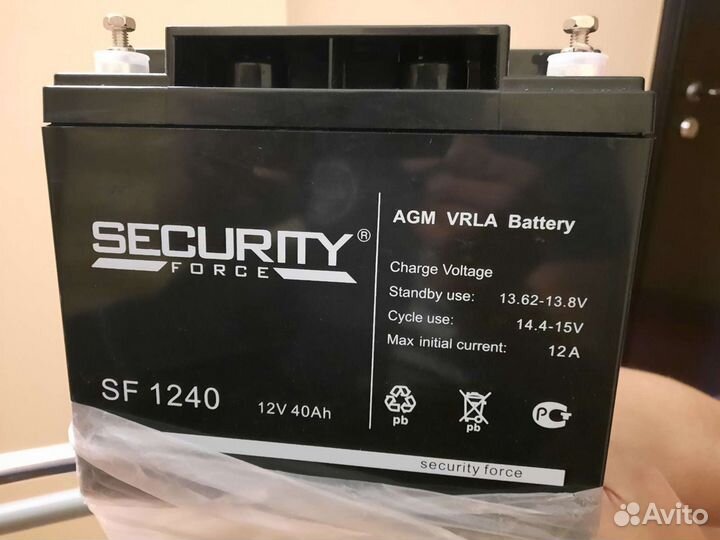 Аккумулятор новый 40 ач