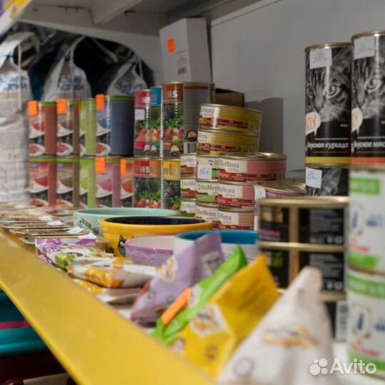 Товары для ваших питомцев, магазин 