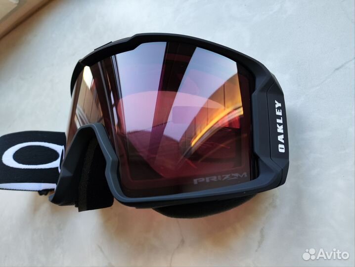 Маска Oakley Line Miner M и L Prizm Garnet