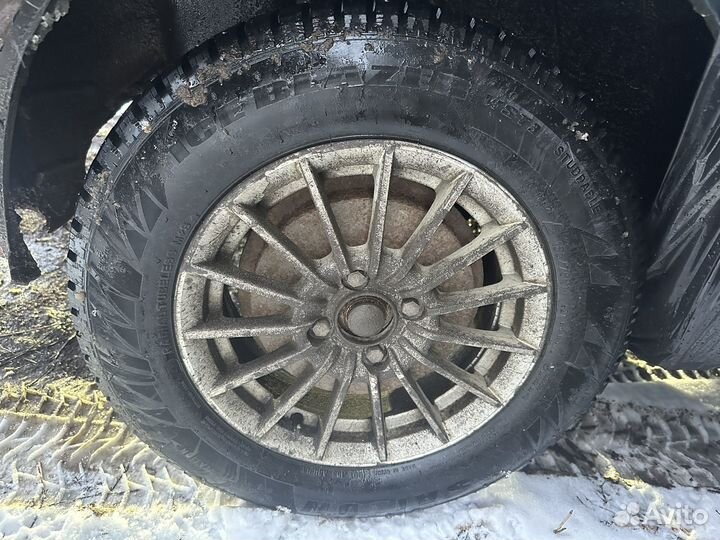 Диски 4*100 с зимней резиной 185 70 14