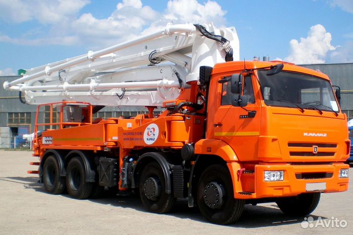 Автобетононасос КамАЗ АБН-32 (шасси КамАЗ 65115), 2021