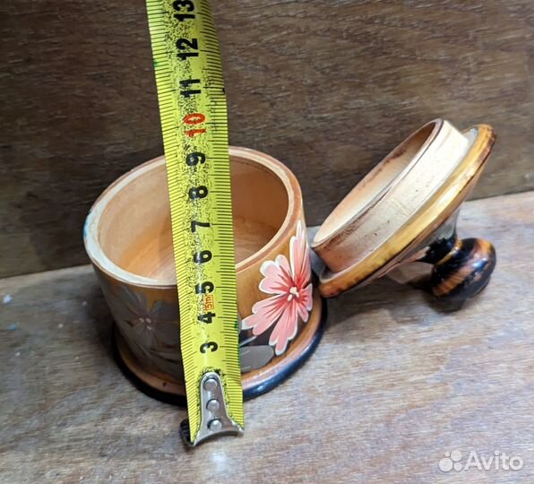 Сахарница расписная, шкатулка, поставок