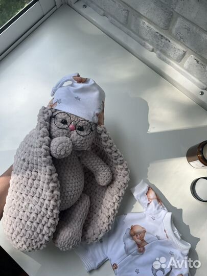 Плюшевый зайка