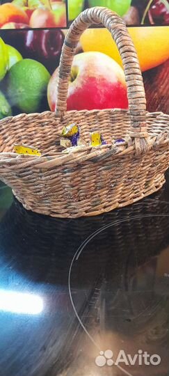 Плетеные корзинки для хранения