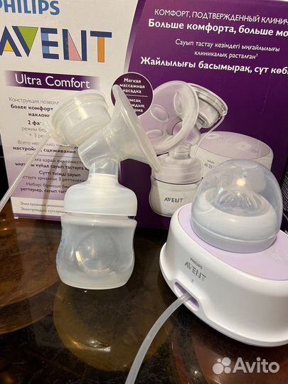 Молокоотсос avent электрический