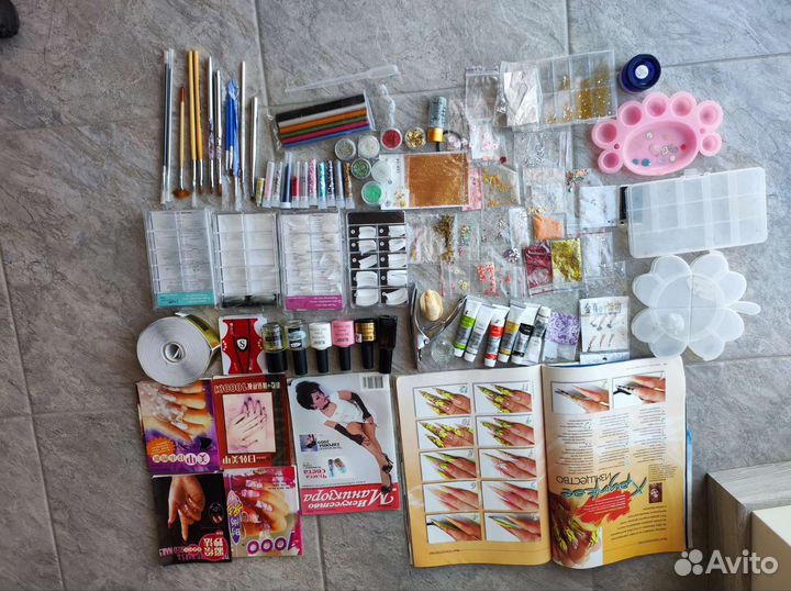 Набор для наращивания ногтей и маникюра