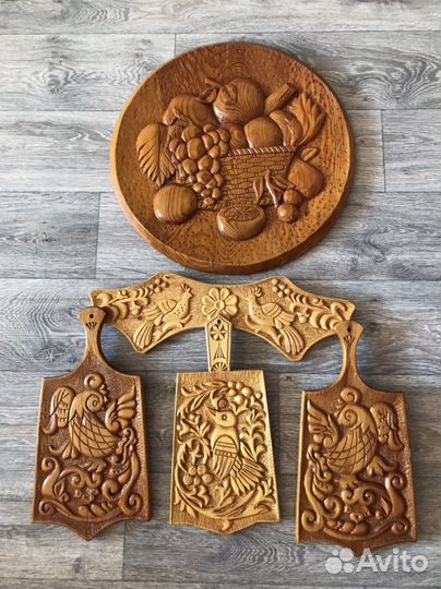 Резные изделия из дерева