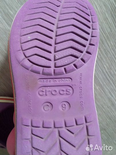 Сандалии crocs С 9