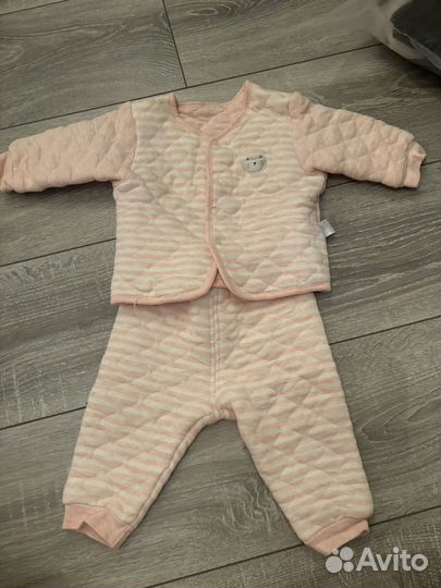 Костюм теплый для малышки 62