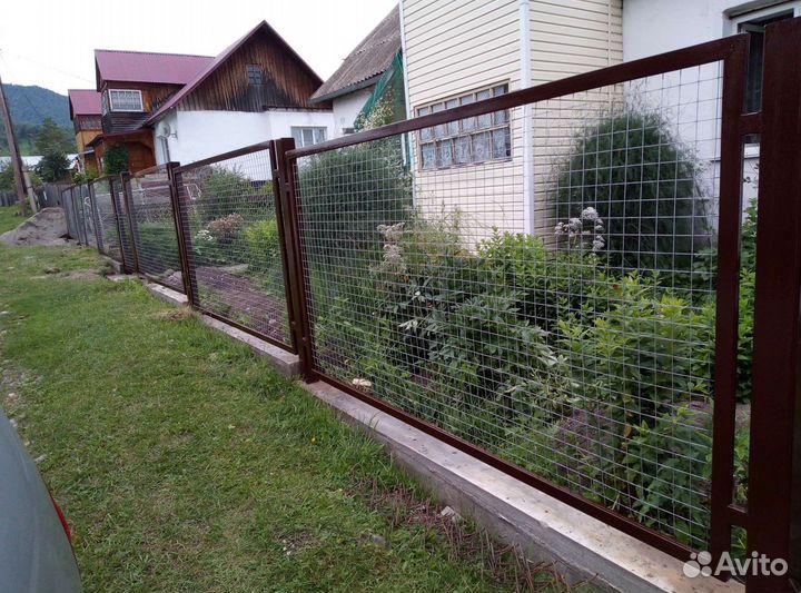 Монтаж заборов, лестниц, ограждений