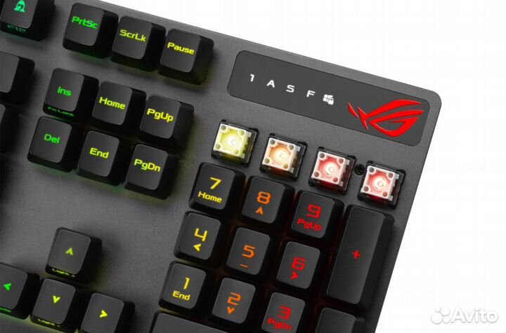 Механическая проводная клавиатура asus ROG Strix S