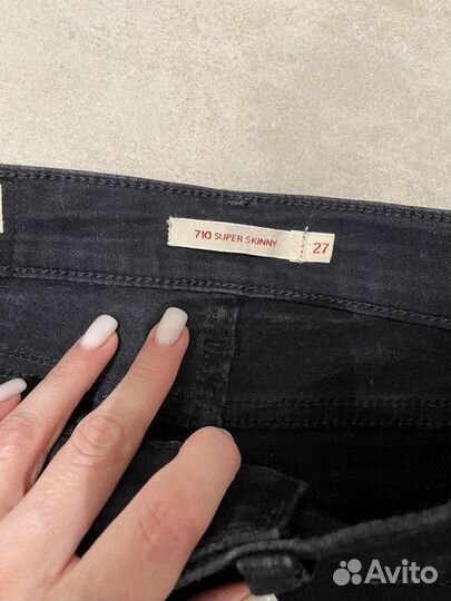 Джинсы levis 710 размер 27