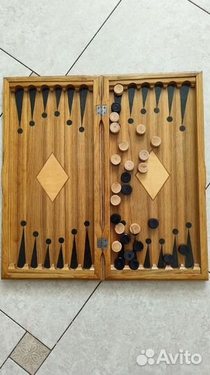 Нарды резные ручной работы