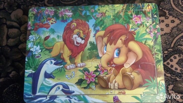 Пазл деревянный