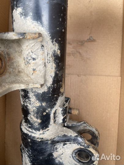 Амортизаторы на mitsubishi lancer x 2шт