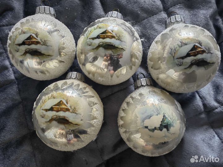 Елочные игрушки СССР ГДР