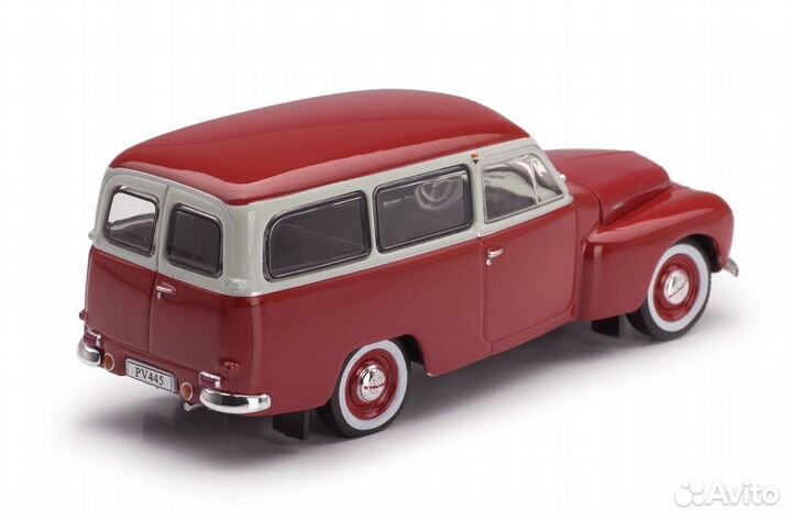 Модель Volvo PV445 Duett красный/RED 1/43 IXO/Atla