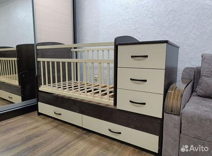 Детская кроватка 3 в 1