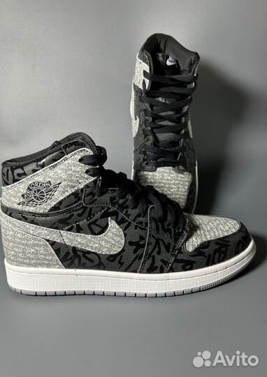 Кроссовки Air Jordan 1 High OG 'Rebellionaire' Люк