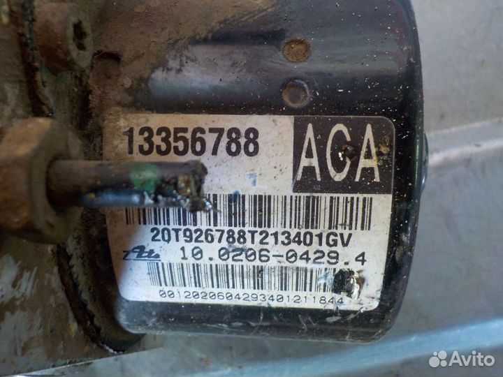 Блок управления абс Шевроле Круз 1.8л