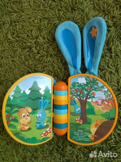 Музыкальная книжка Заяц Бани и собака