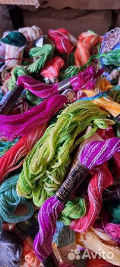 Нитки для вышивания старинные китайские