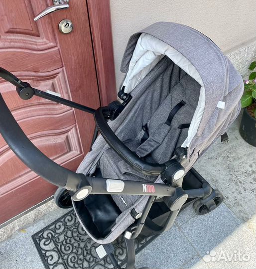 Коляска 2 в 1 трансформер Babyton n100