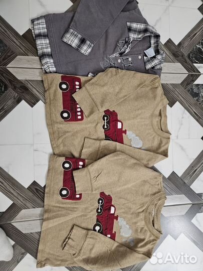 Брендовые вещи пакетом на мальчика 98