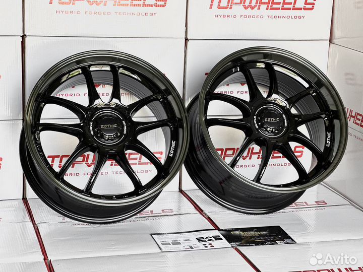 Makstton FF201 18 8.0/9.0J 5x114,3 вес 8.7kg Black