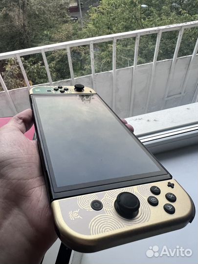 Nintendo switch oled zelda edition прошитая 256 gb