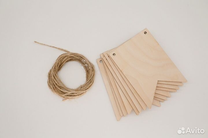 Флажки гирлянда заготовка для творчества