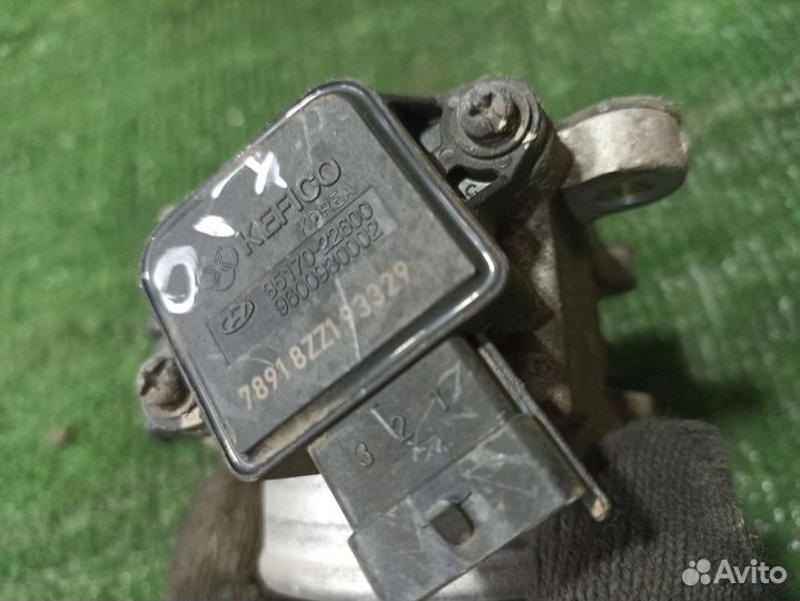 Заслонка дроссельная механическая Hyundai Sonata I