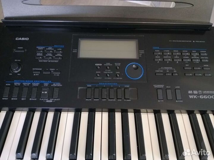 Синтезатор casio wk-6600