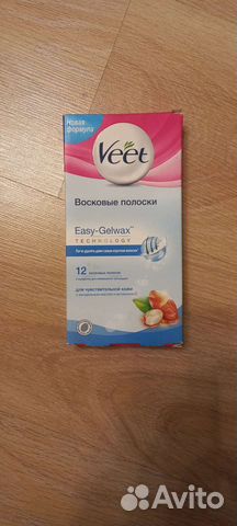 Восковые полоски Veet целая пачка купить в Москве | Личные вещи | Авито