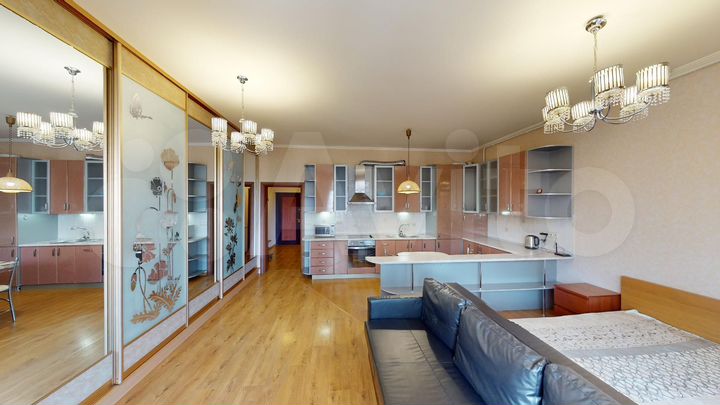 Квартира-студия, 60 м², 5/17 эт.