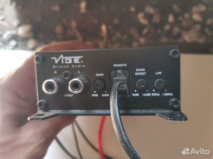 Сабвуфер и усилитель