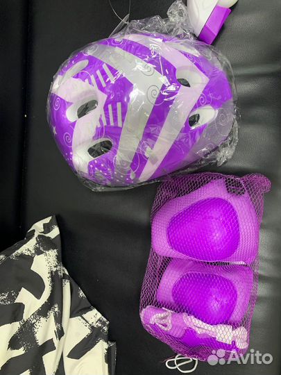 Детские ролики и защита новые