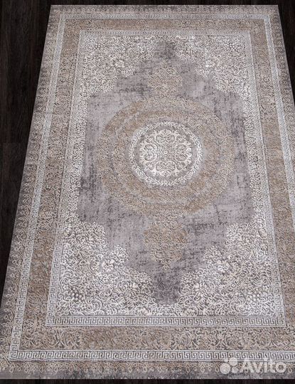 Ковер Karmen Hali Armina 04073C grey/brown