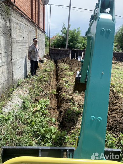 Услуги Мини экскаватора