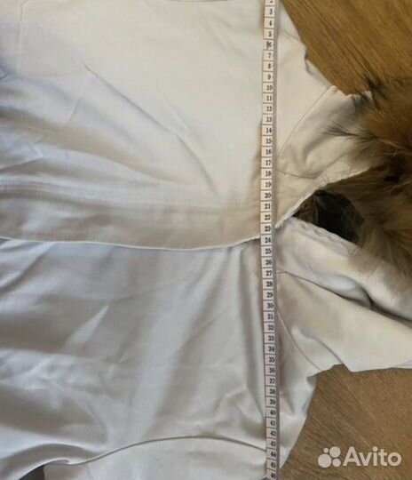 Парка с натуральным мехом