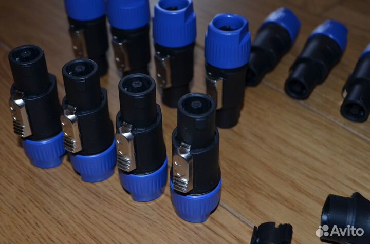 Спиконы 4 пиновые, чаши терминалы для акустики