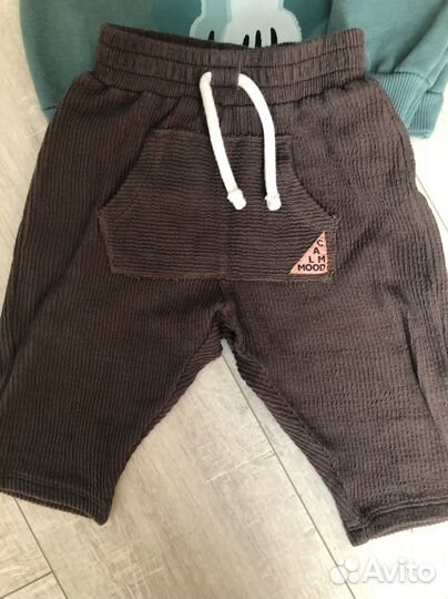Брюки, толстовка zara 80размер
