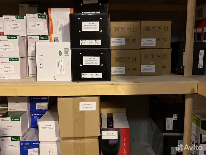 4 Мрх. IP базовый комплект видеонаблюдения